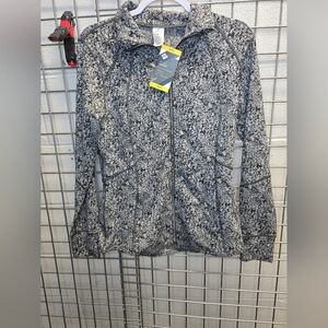 Women's Black and White Jacket